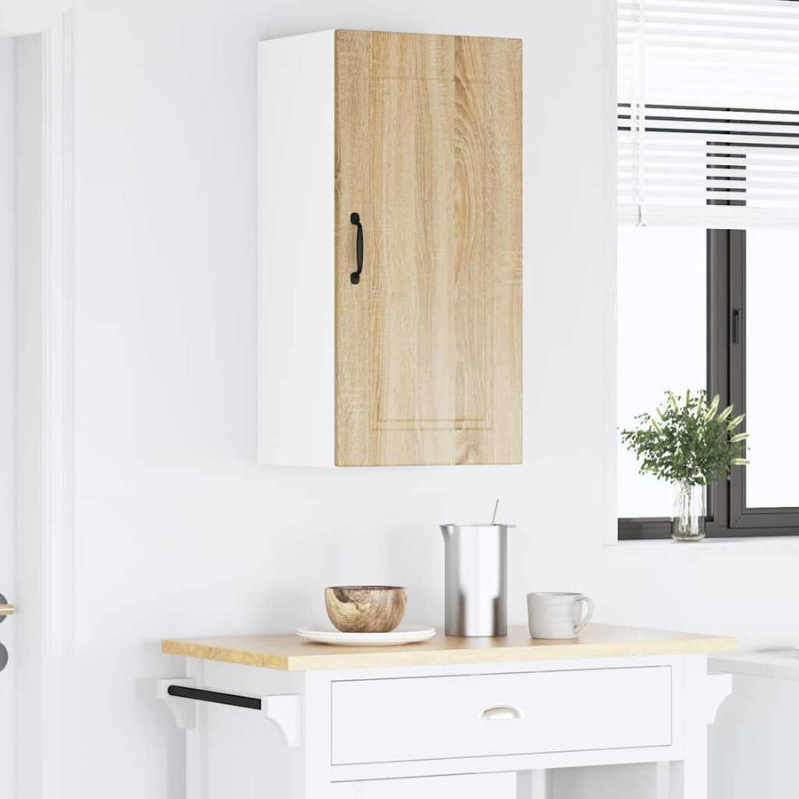 Keukenkast aan de muur met plank Sonoma Eiken 40 x 31 x 80 cm