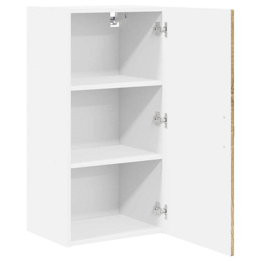 Keukenkast aan de muur met plank Sonoma Eiken 40 x 31 x 80 cm