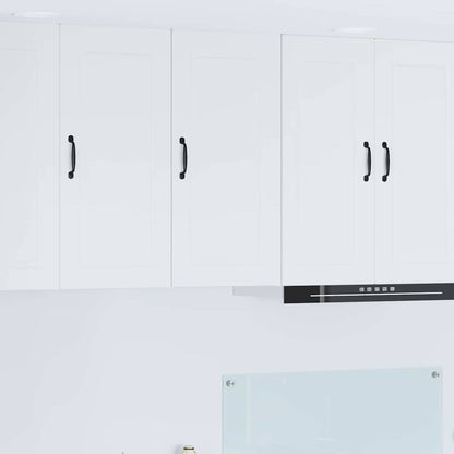 Keukenkast aan de muur met plank Hoogglans wit 40 x 31 x 80 cm