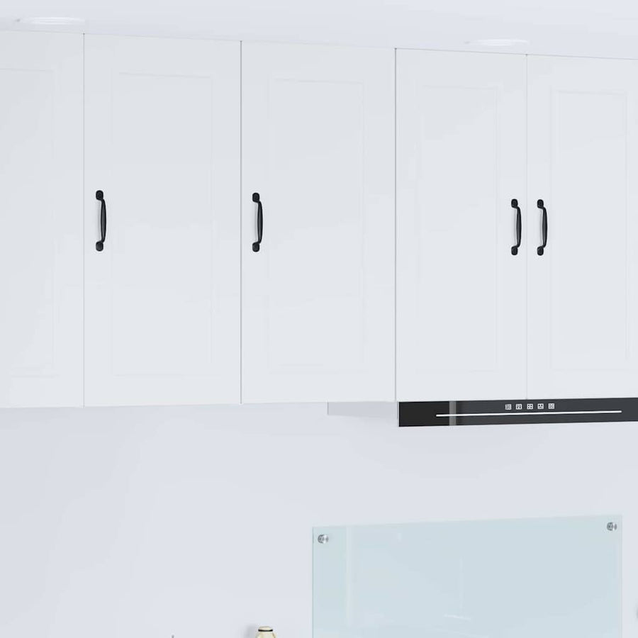 Keukenkast aan de muur met plank Hoogglans wit 40 x 31 x 80 cm