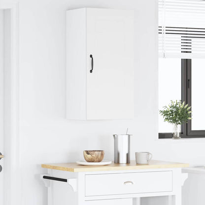 Keukenkast aan de muur met plank Hoogglans wit 40 x 31 x 80 cm