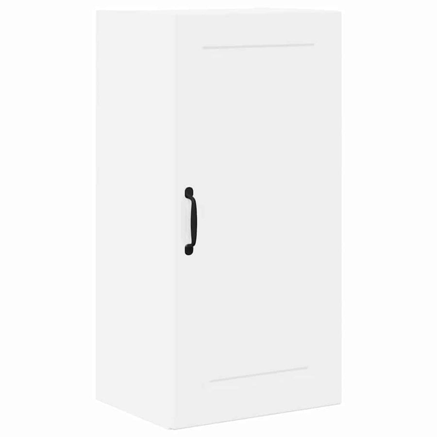 Keukenkast aan de muur met plank Hoogglans wit 40 x 31 x 80 cm