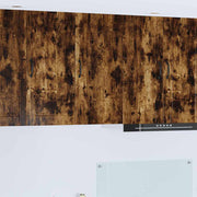 Keukenkast 40x31x80 cm gerookt eiken bewerkt hout