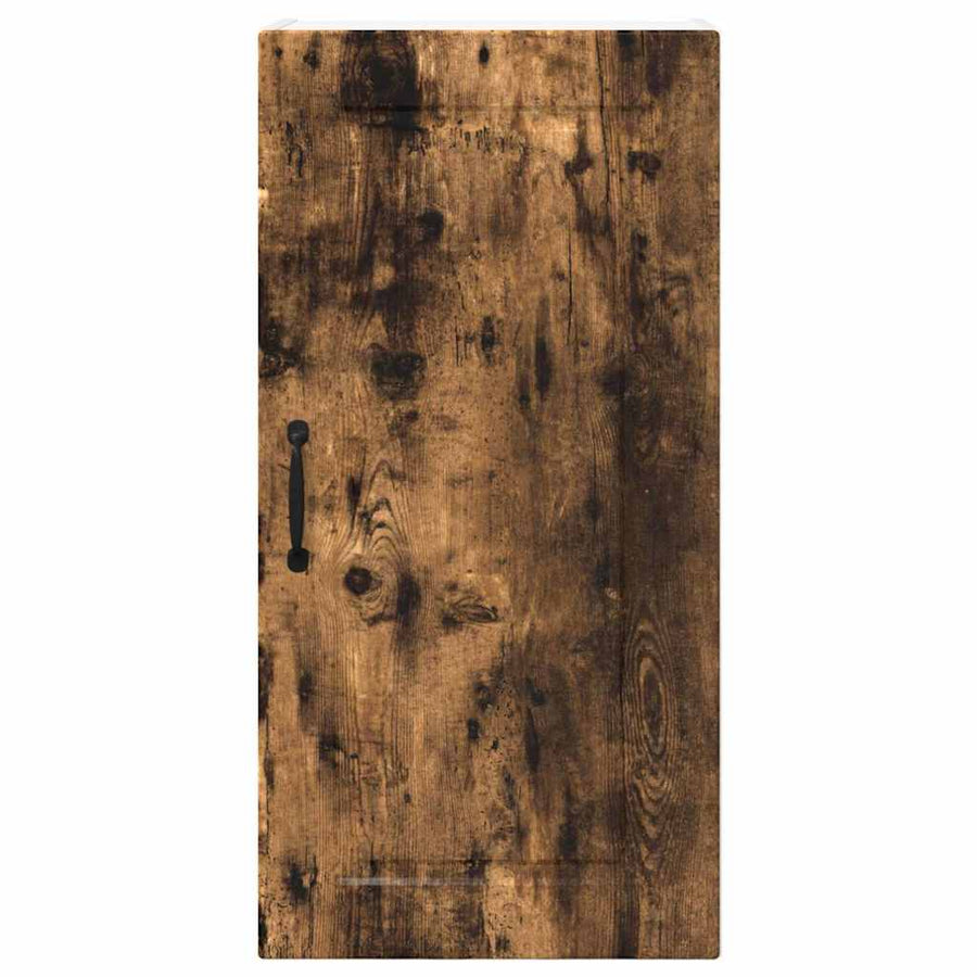 Keukenkast aan de muur met plank Gerookt eiken 40 x 31 x 80 cm