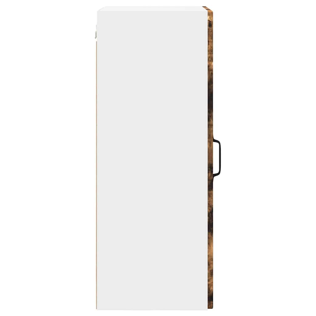 Keukenkast aan de muur met plank Gerookt eiken 40 x 31 x 80 cm