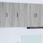 Keukenkast 40x31x80 cm grijs sonoma bewerkt hout