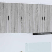 Keukenkast 40x31x80 cm grijs sonoma bewerkt hout