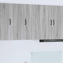 Keukenkast aan de muur met plank Grijs Sonoma 40 x 31 x 80 cm