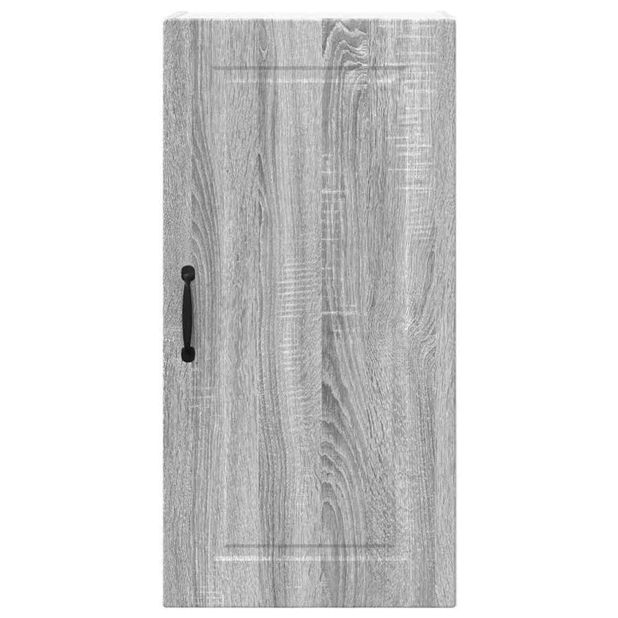 Keukenkast aan de muur met plank Grijs Sonoma 40 x 31 x 80 cm