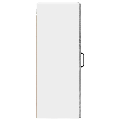 Keukenkast aan de muur met plank Grijs Sonoma 40 x 31 x 80 cm