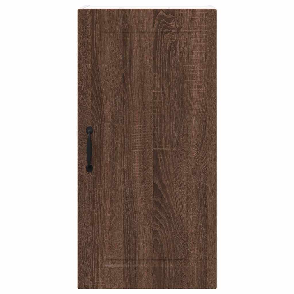 Keukenkast aan de muur Bruin Eiken 40 x 31 x 80 cm Bewerkt hout