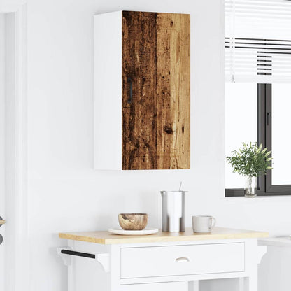 Keukenkast aan de muur Oud Hout 40 x 31 x 80 cm Bewerkt hout