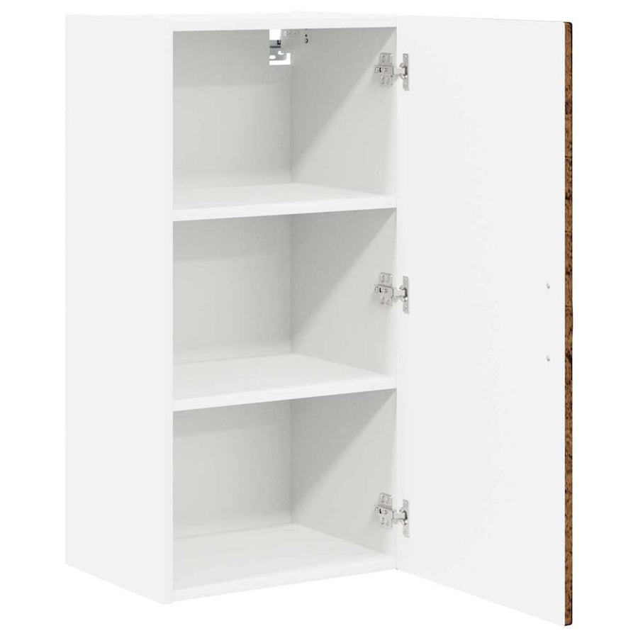Keukenkast aan de muur Oud Hout 40 x 31 x 80 cm Bewerkt hout