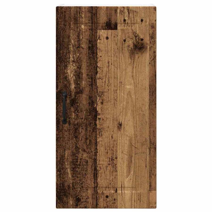 Keukenkast aan de muur Oud Hout 40 x 31 x 80 cm Bewerkt hout