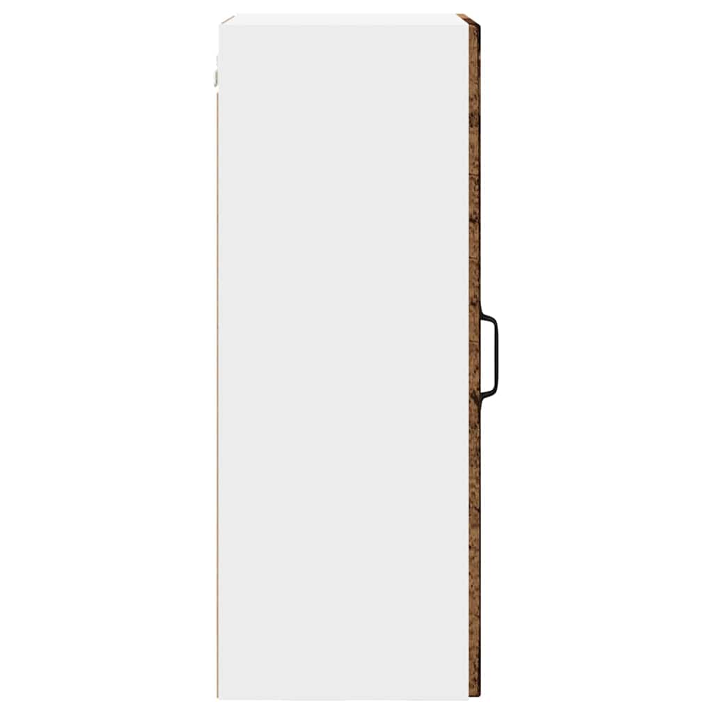 Keukenkast aan de muur Oud Hout 40 x 31 x 80 cm Bewerkt hout