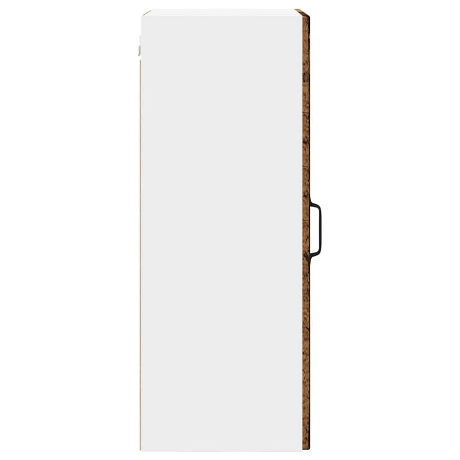 Keukenkast aan de muur Oud Hout 40 x 31 x 80 cm Bewerkt hout