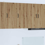 Keukenkast 40x31x80 cm bewerkt hout