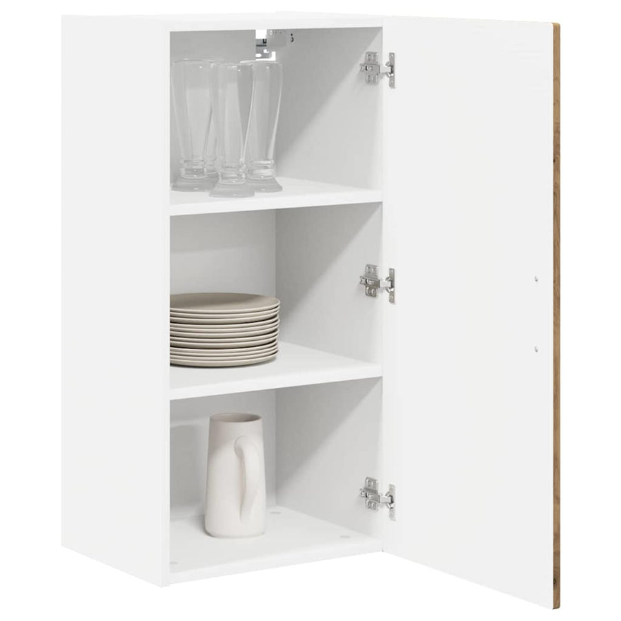 Keukenkast aan de muur met plank Artisan Eiken 40 x 31 x 80 cm