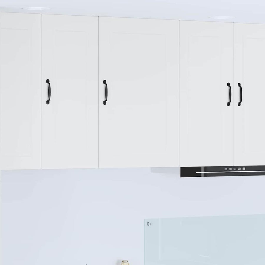 Keukenkast aan de muur Wit 50 x 31 x 80 cm Bewerkt hout