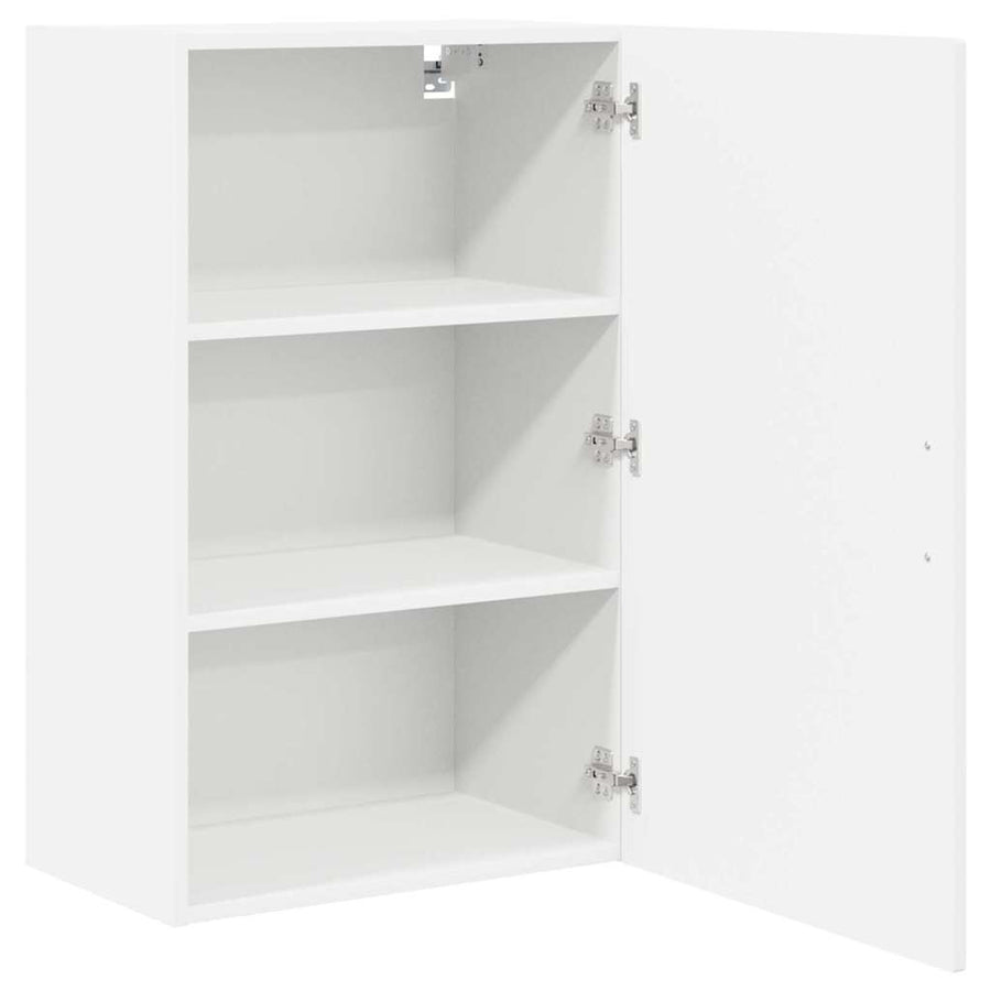 Keukenkast aan de muur Wit 50 x 31 x 80 cm Bewerkt hout