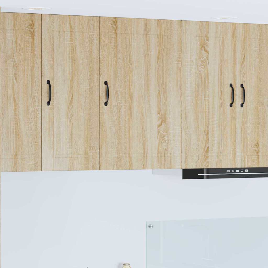 Keukenkast aan de muur met plank Sonoma Eiken 50 x 31 x 80 cm