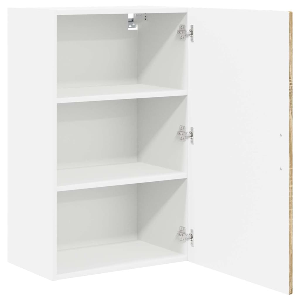 Keukenkast aan de muur met plank Sonoma Eiken 50 x 31 x 80 cm