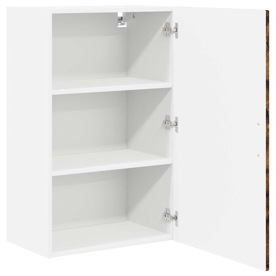 Keukenkast aan de muur met plank Gerookt eiken 50 x 31 x 80 cm