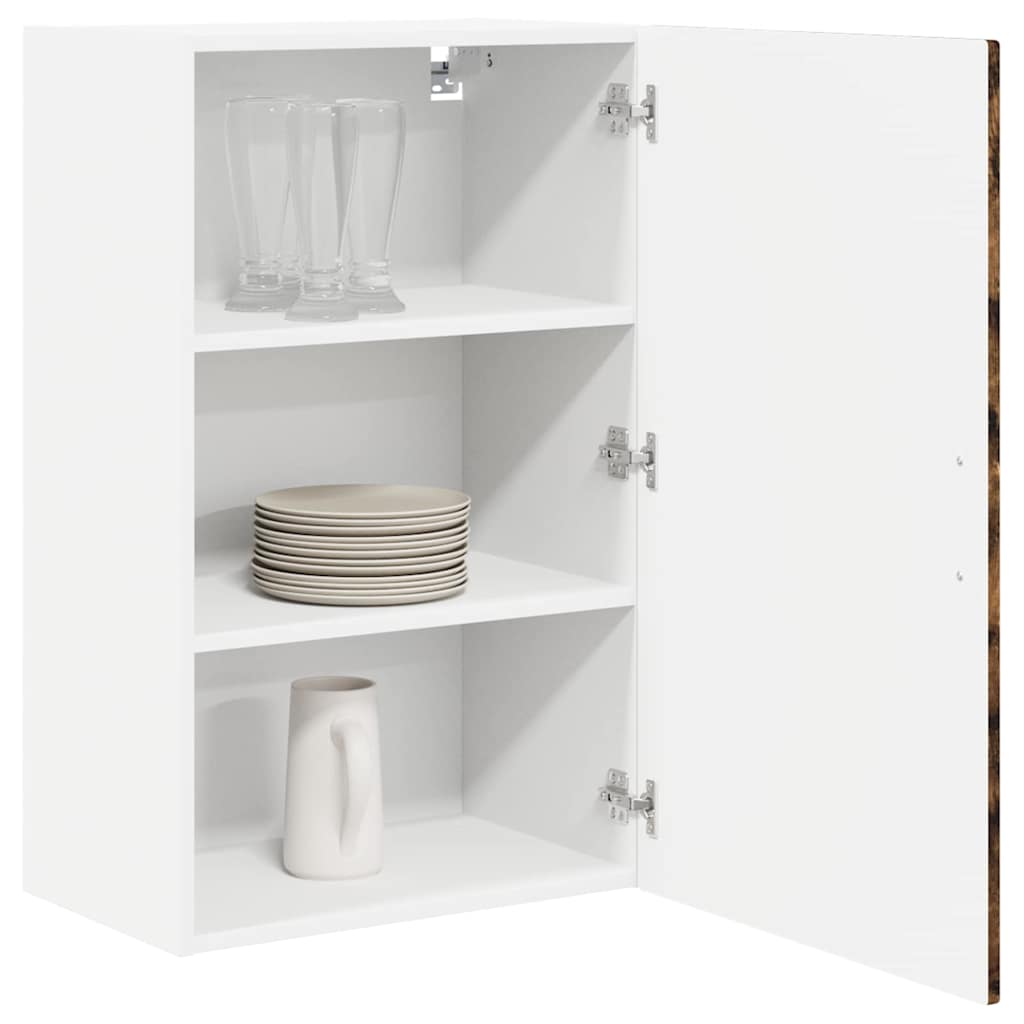 Keukenkast aan de muur met plank Gerookt eiken 50 x 31 x 80 cm