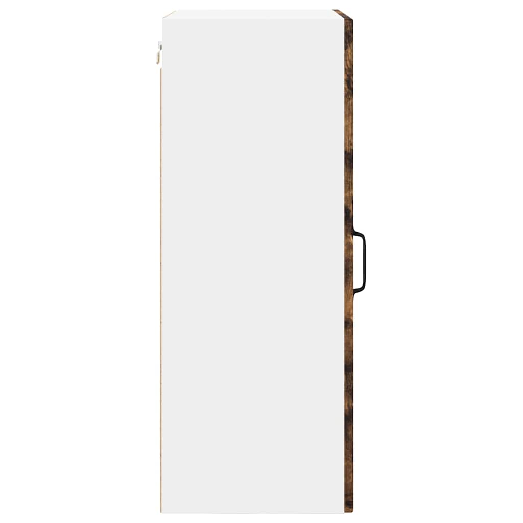 Keukenkast aan de muur met plank Gerookt eiken 50 x 31 x 80 cm