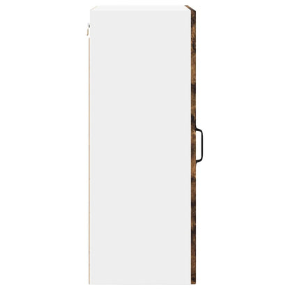 Keukenkast aan de muur met plank Gerookt eiken 50 x 31 x 80 cm