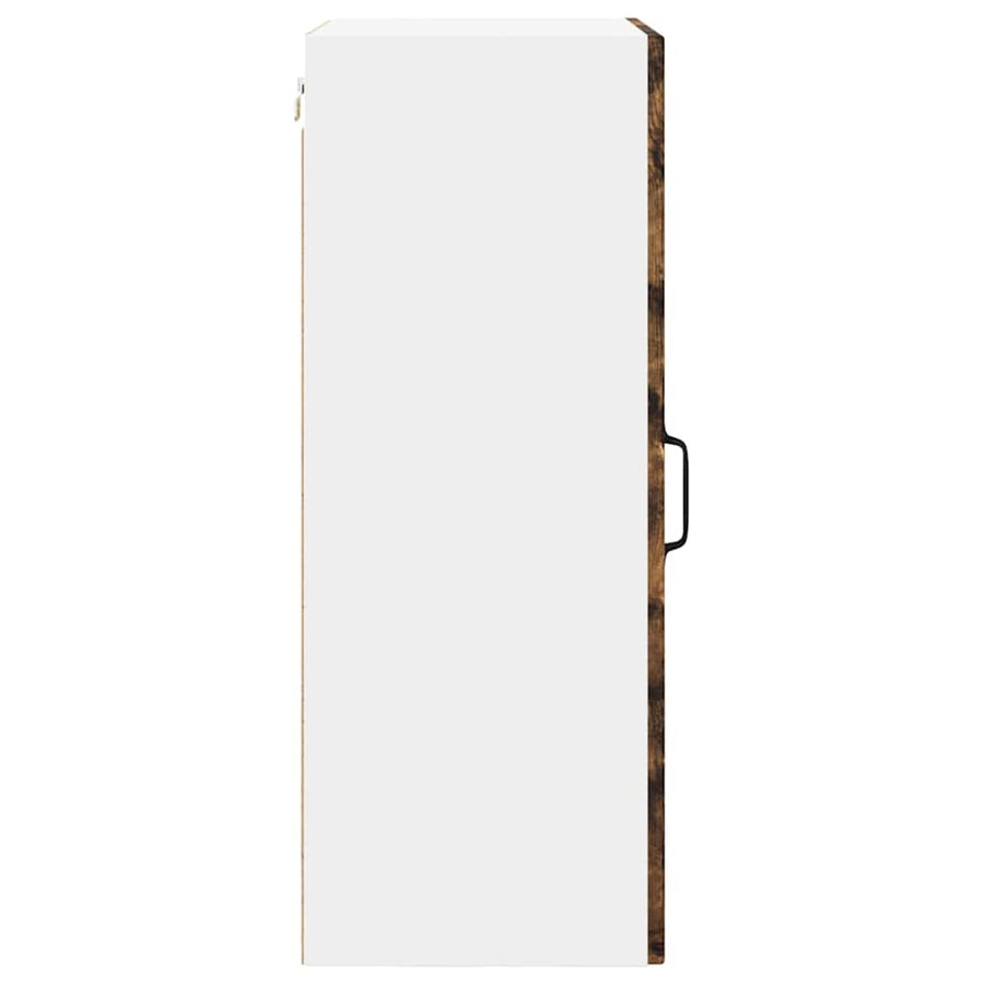 Keukenkast aan de muur met plank Gerookt eiken 50 x 31 x 80 cm