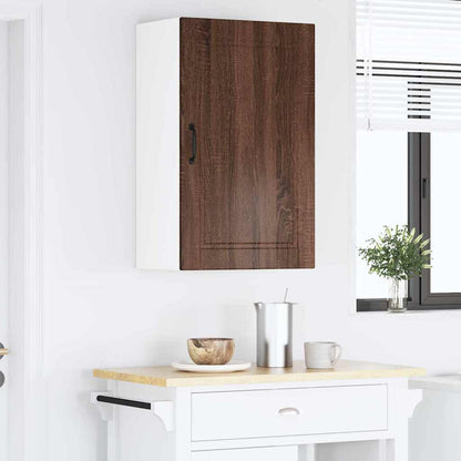 Keukenkast aan de muur Bruin Eiken 50 x 31 x 80 cm Bewerkt hout