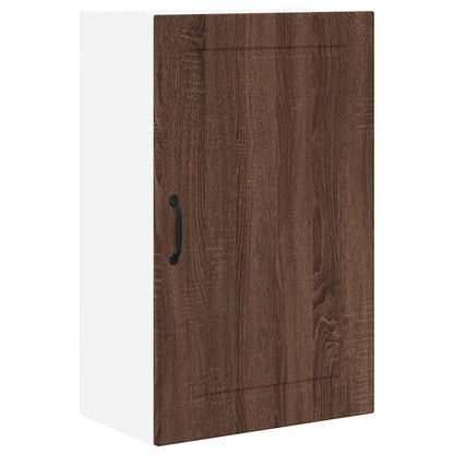 Keukenkast aan de muur Bruin Eiken 50 x 31 x 80 cm Bewerkt hout
