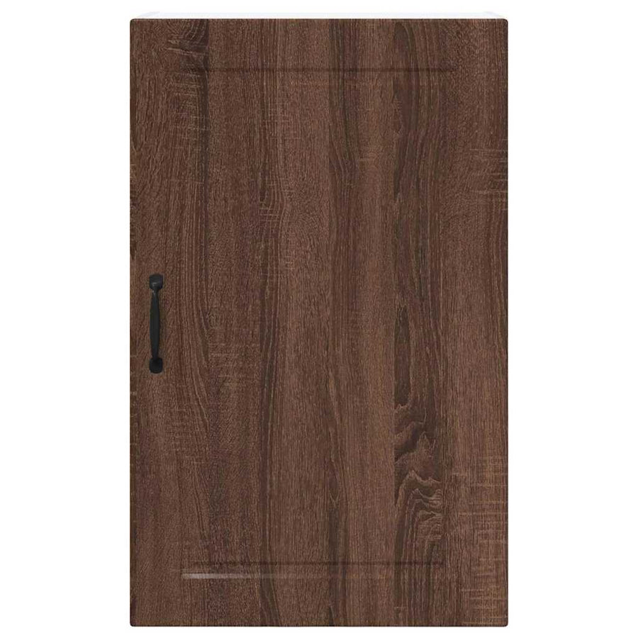 Keukenkast aan de muur Bruin Eiken 50 x 31 x 80 cm Bewerkt hout