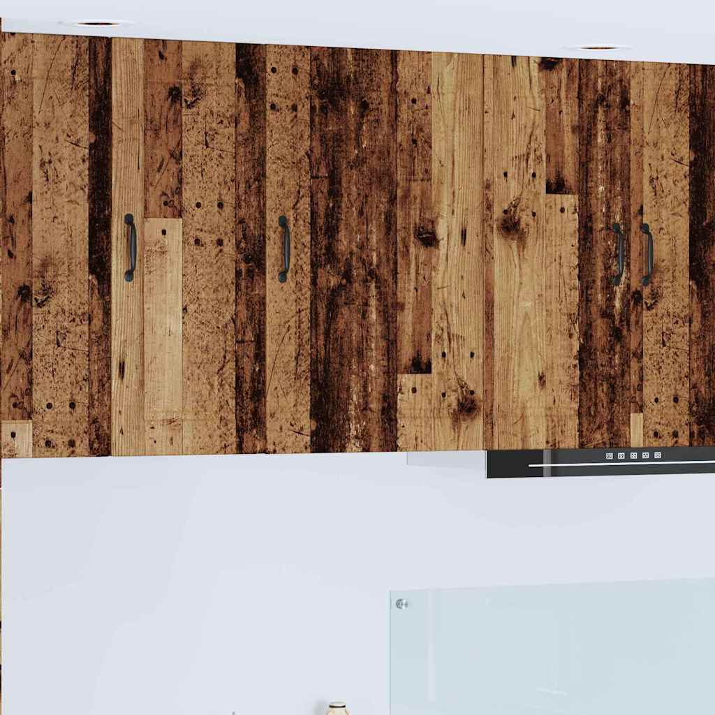 Keukenkast aan de muur Oud Hout 50 x 31 x 80 cm Bewerkt hout
