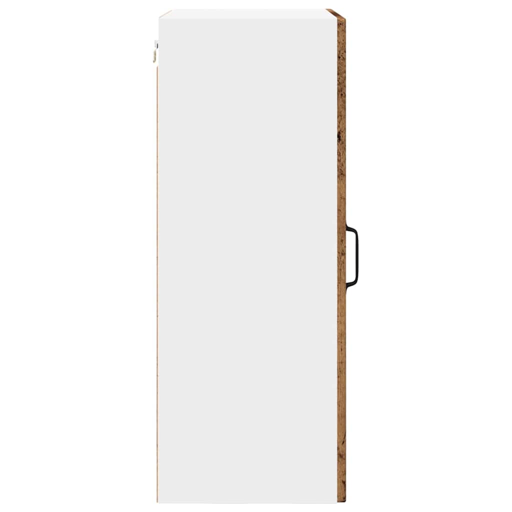 Keukenkast aan de muur Oud Hout 50 x 31 x 80 cm Bewerkt hout