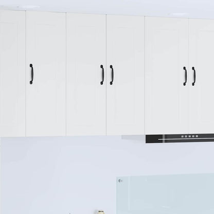 Keukenkast aan de muur Wit 60 x 31 x 80 cm Bewerkt hout
