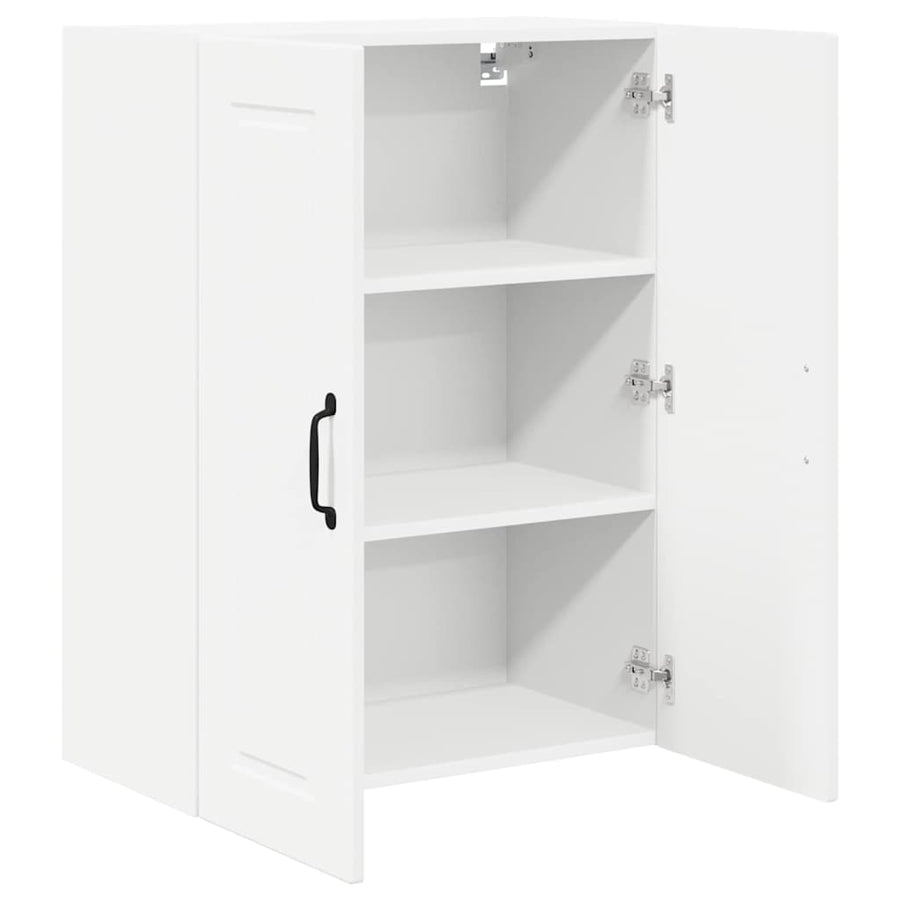 Keukenkast aan de muur Wit 60 x 31 x 80 cm Bewerkt hout