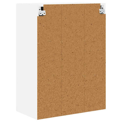 Keukenkast aan de muur Wit 60 x 31 x 80 cm Bewerkt hout