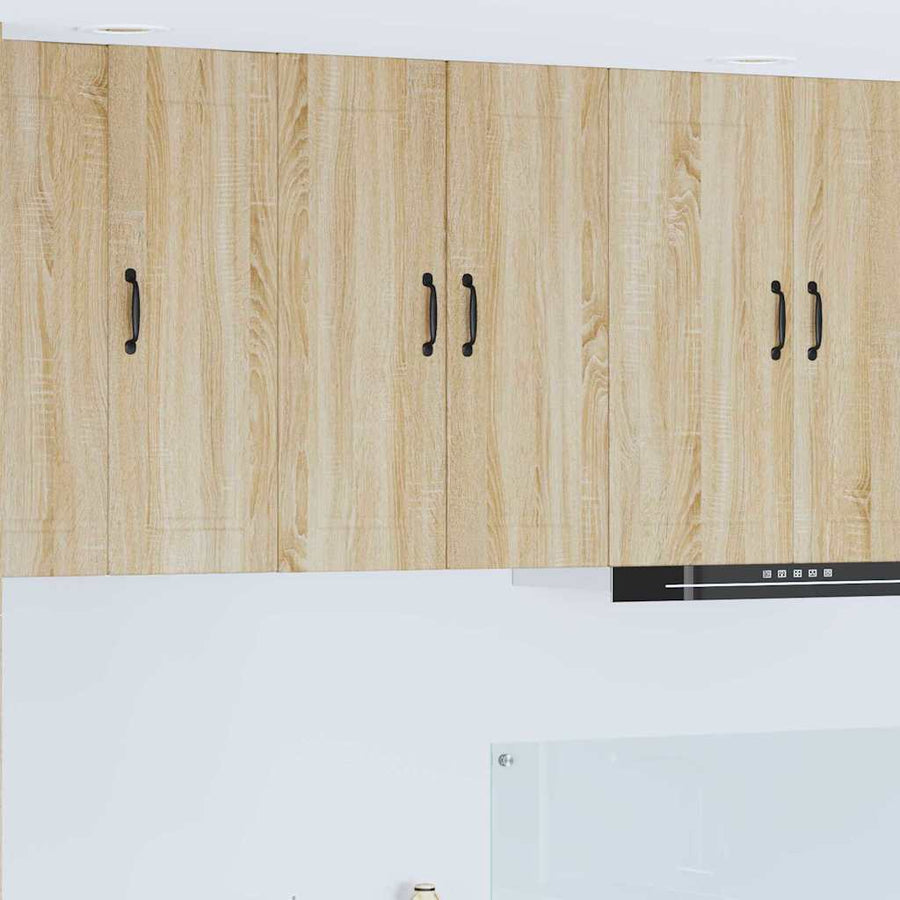 Keukenkast aan de muur met plank Sonoma Eiken 60 x 31 x 80 cm