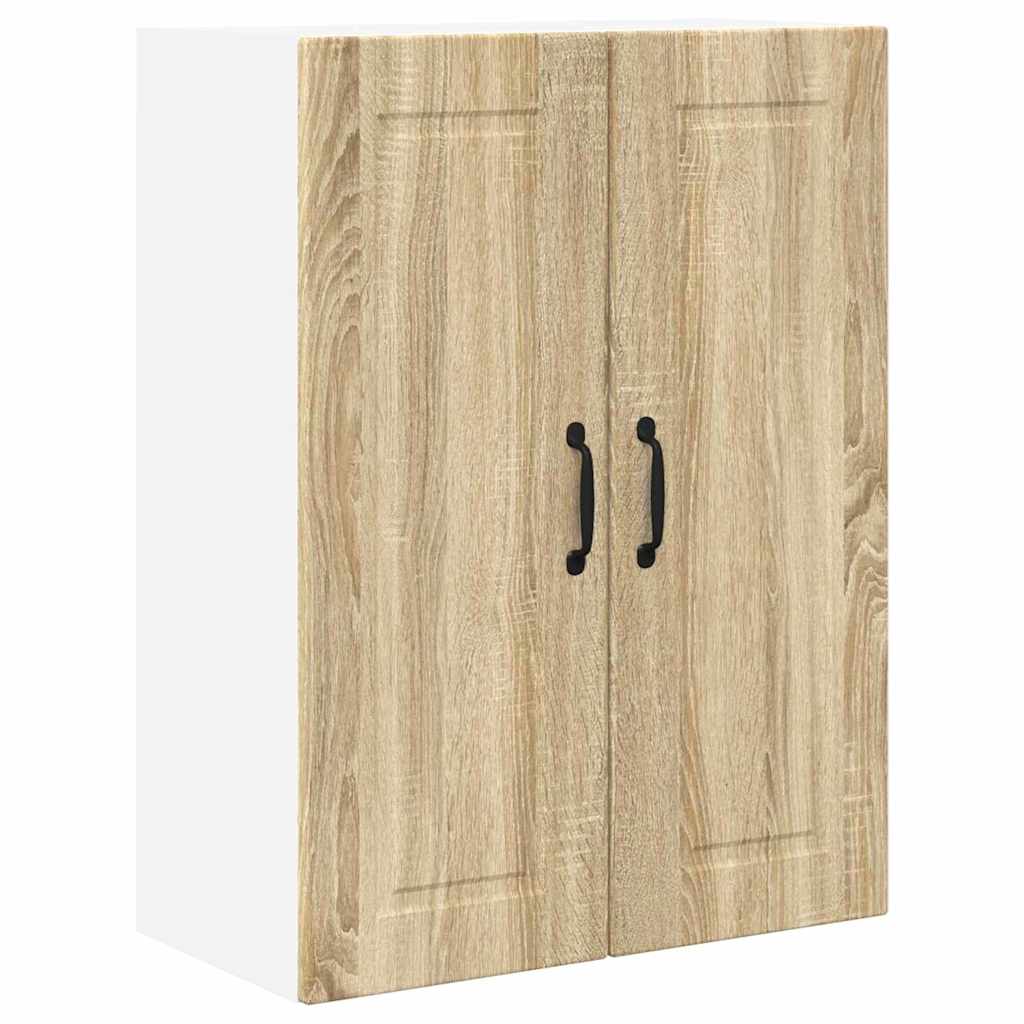 Keukenkast aan de muur met plank Sonoma Eiken 60 x 31 x 80 cm