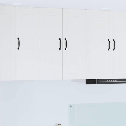 Keukenkast aan de muur met plank Hoogglans wit 60 x 31 x 80 cm