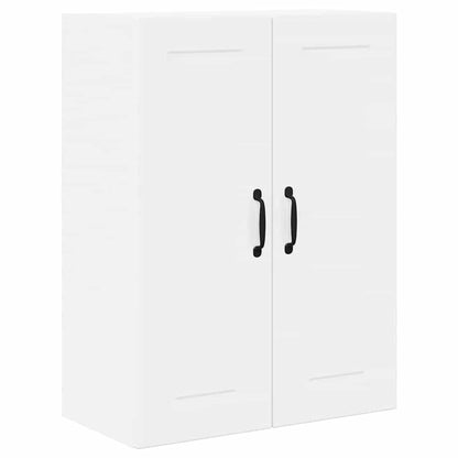 Keukenkast aan de muur met plank Hoogglans wit 60 x 31 x 80 cm