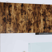 Keukenkast 60x31x80 cm gerookt eiken bewerkt hout