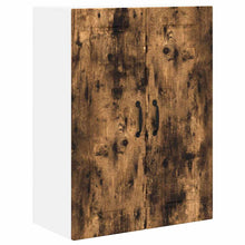 Keukenkast aan de muur met plank Gerookt eiken 60 x 31 x 80 cm