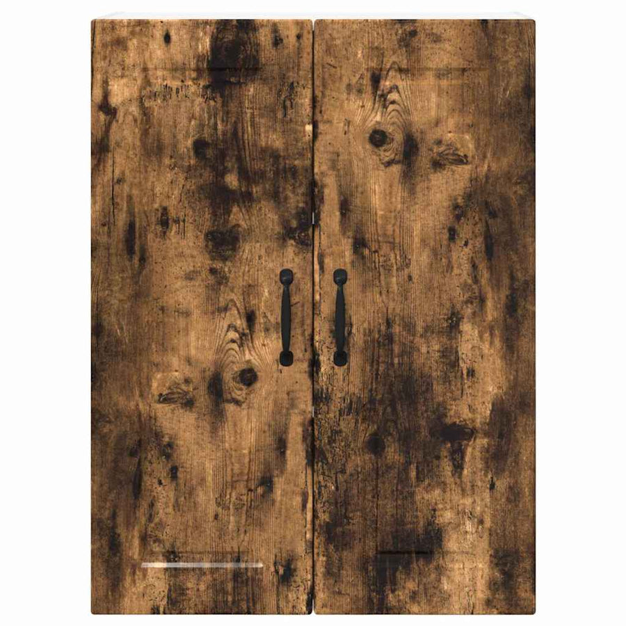 Keukenkast aan de muur met plank Gerookt eiken 60 x 31 x 80 cm