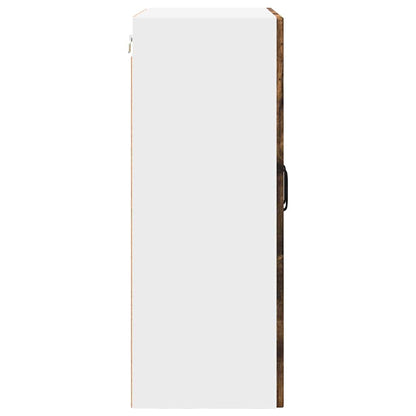 Keukenkast aan de muur met plank Gerookt eiken 60 x 31 x 80 cm
