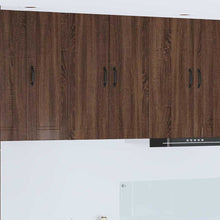 Keukenkast aan de muur Bruin Eiken 60 x 31 x 80 cm Bewerkt hout