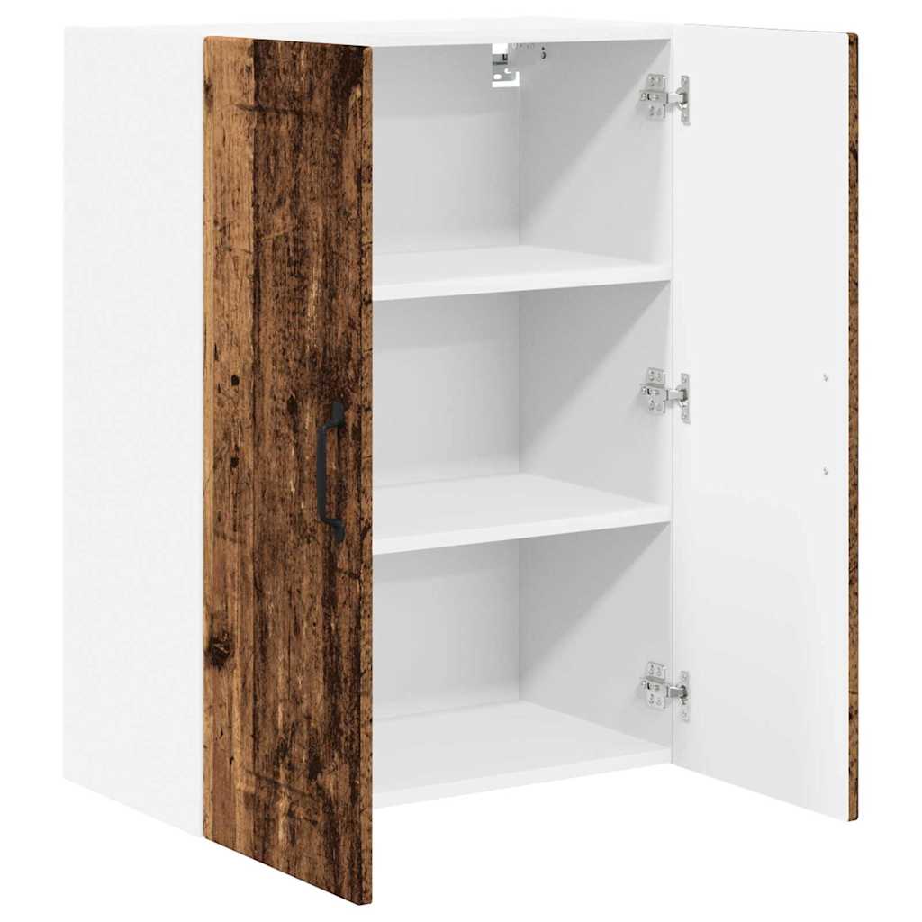 Keukenkast aan de muur Oud Hout 60 x 31 x 80 cm Bewerkt hout