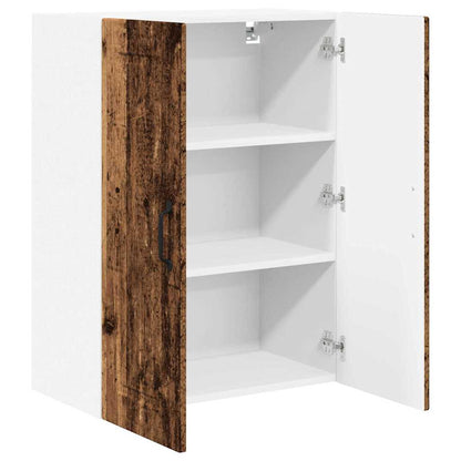 Keukenkast aan de muur Oud Hout 60 x 31 x 80 cm Bewerkt hout